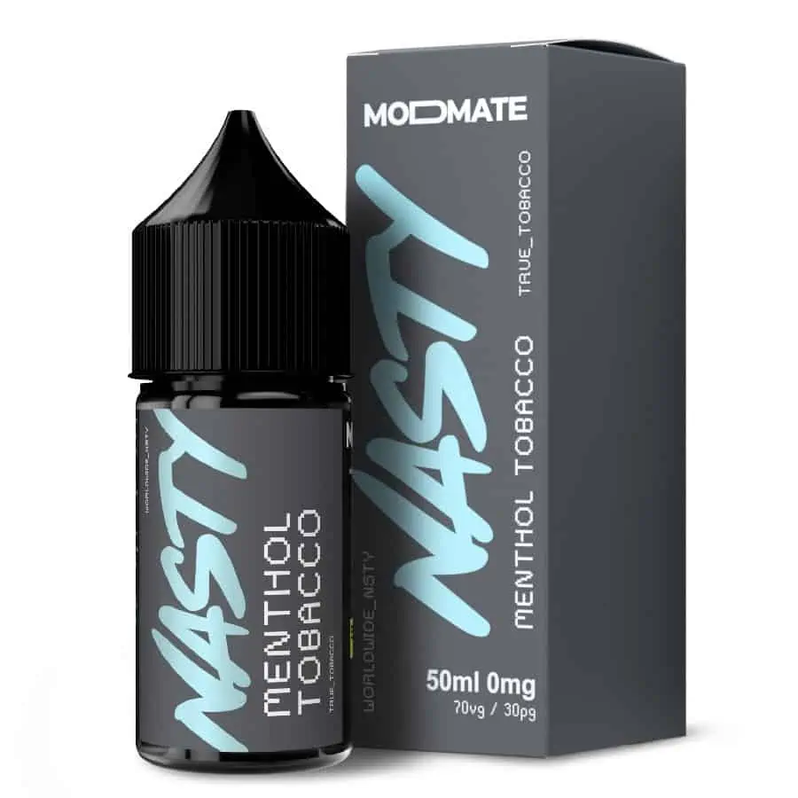 Menthol Tobacco Nasty Modmate Shortfill 50ml