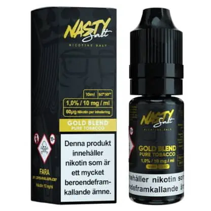 Gold Blend Nasty Salt 10mg