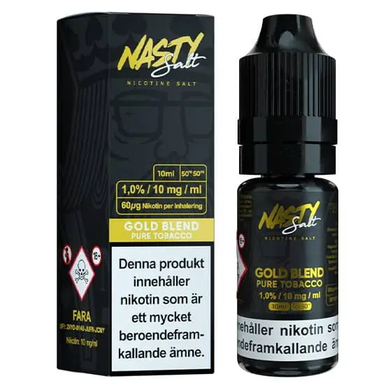 Gold Blend Nasty Salt 10mg