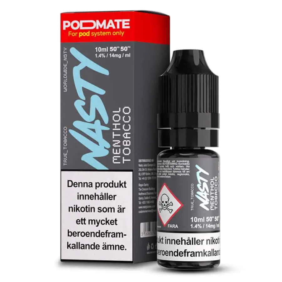 Menthol Tobacco Nasty Salt 14mg