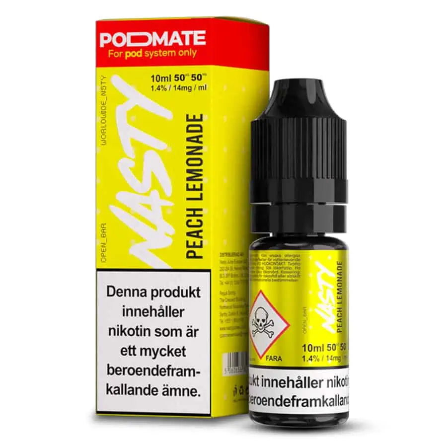 Peach Lemonade Nasty Salt 14mg
