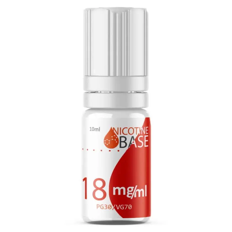 Nicotine Base 18mg 70vg 30pg 10ml