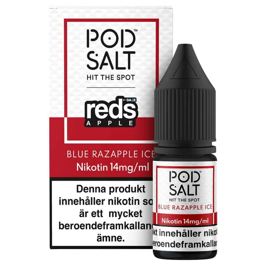 Blue Razapple Ice Pod Salt Reds Apple 14mg