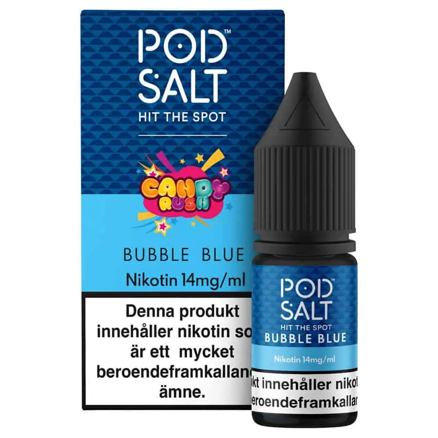 Bubble Blue Pod Salt Candy Rush 14mg