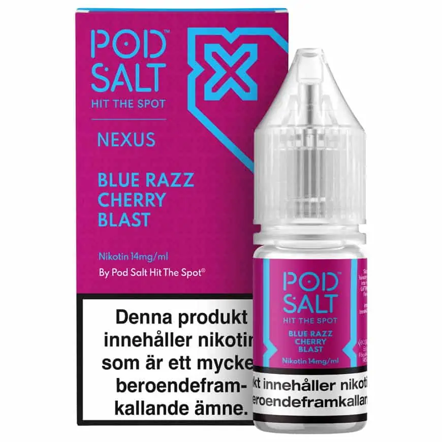Blue Razz Cherry Blast Nexus Pod Salt 14mg 10ml