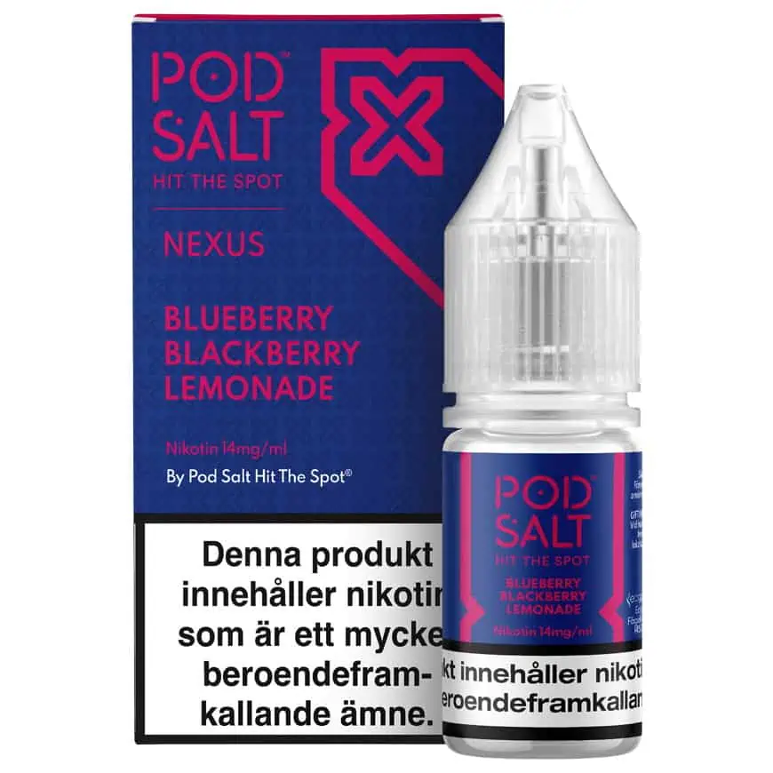 Blueberry Blackberry Lemonade Nexus Pod Salt 14mg 10ml