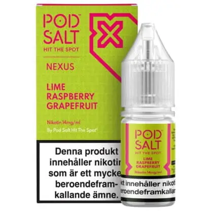 Lime Raspberry Grapefruit Nexus Pod Salt 14mg 10ml
