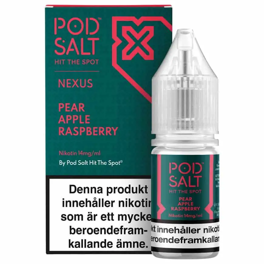 Pear Apple Raspberry Nexus Pod Salt 14mg 10ml
