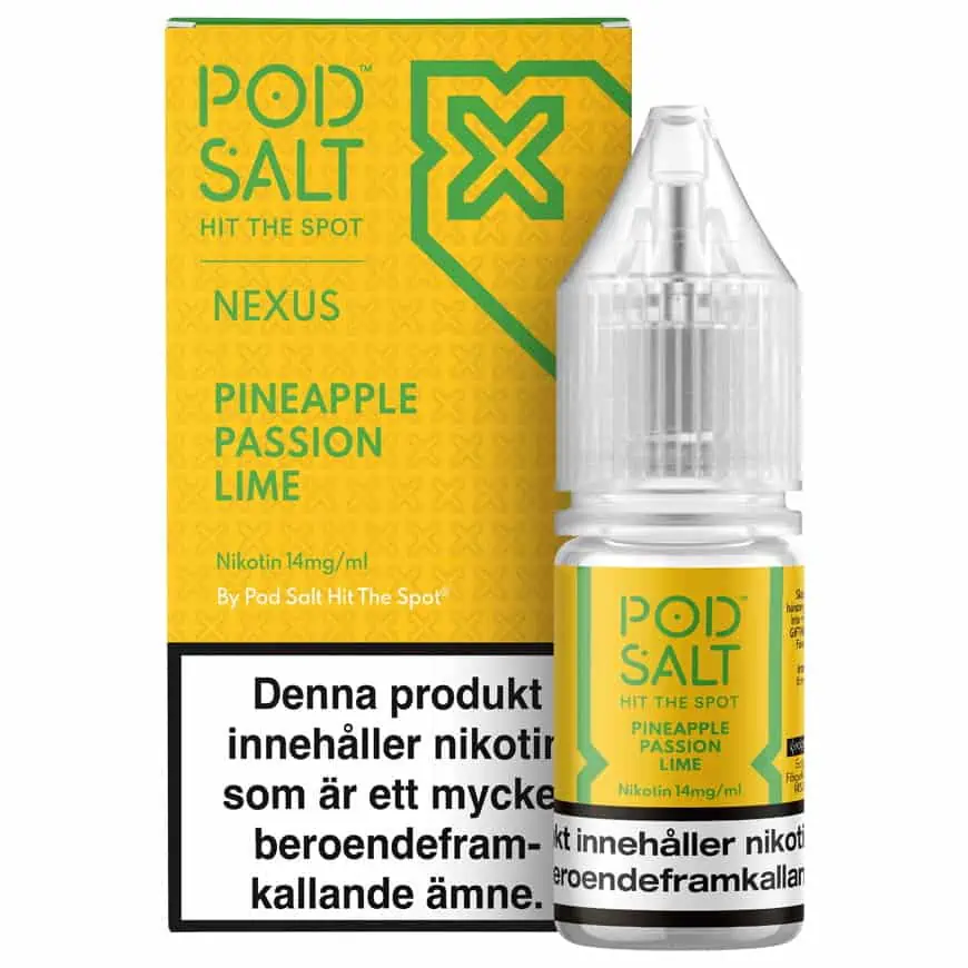 Pineapple Passion Lime Nexus Pod Salt 14mg 10ml