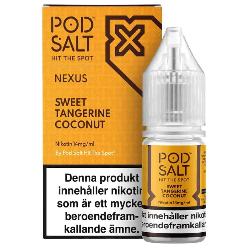 Sweet Tangerine Coconut Nexus Pod Salt 14mg 10ml