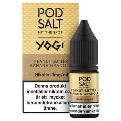 Peanut Butter Banana Granola Pod Salt Yogi 14mg
