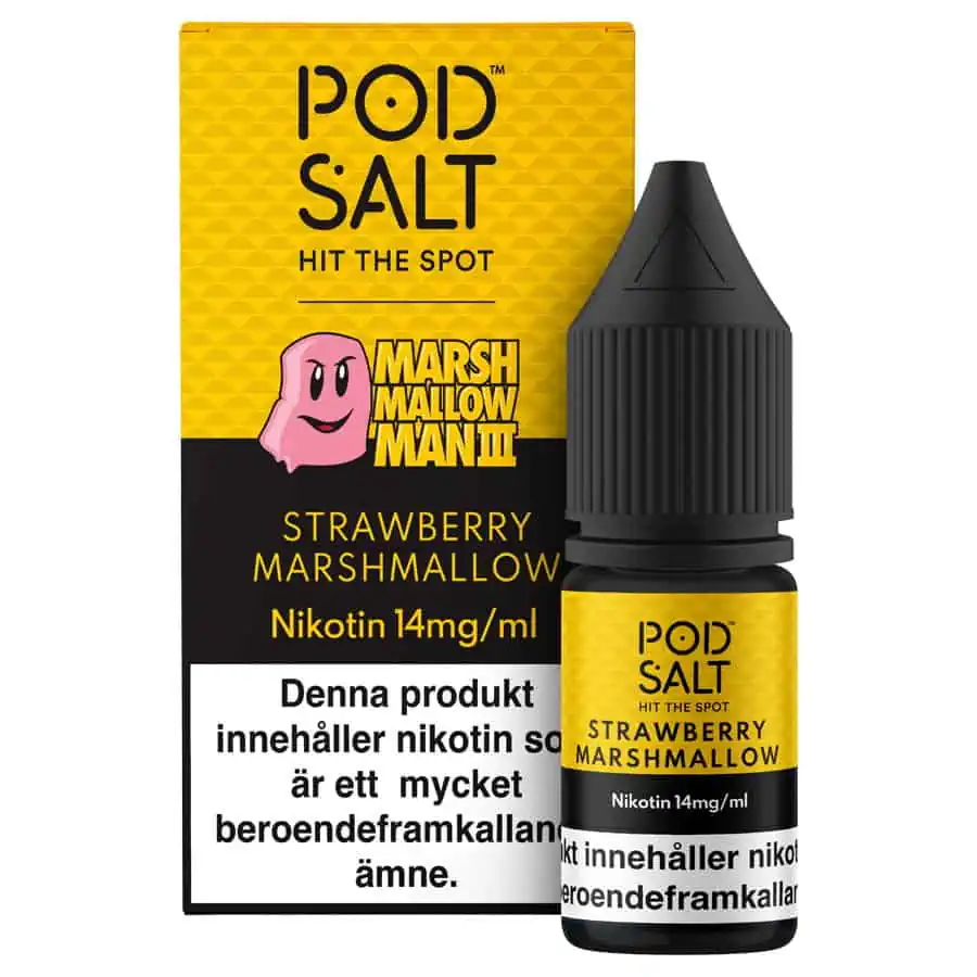 Strawberry Marshmallow Pod Salt Marshmallow Man 3 14mg