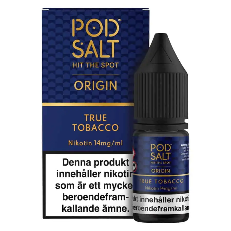 True Tobacco Pod Salt Origin 14mg