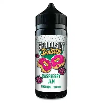 Raspberry Jam Seriously Donuts Shortfill 100ml