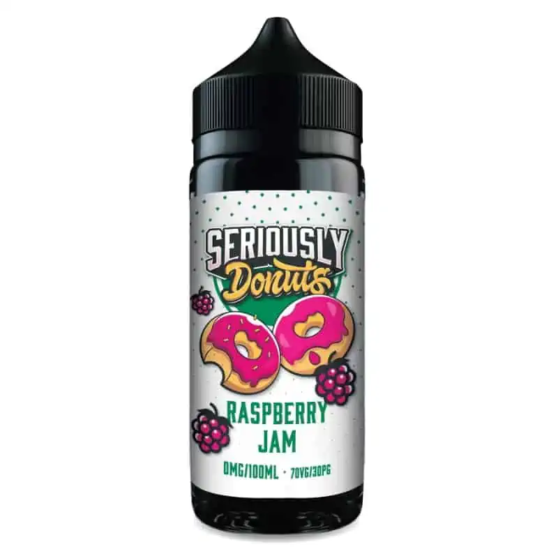 Raspberry Jam Seriously Donuts Shortfill 100ml