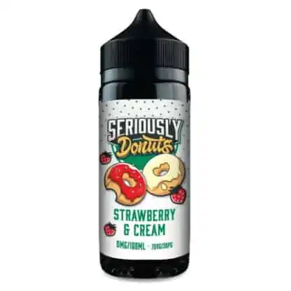 Strawberry Cream Seriously Donuts Shortfill 100ml