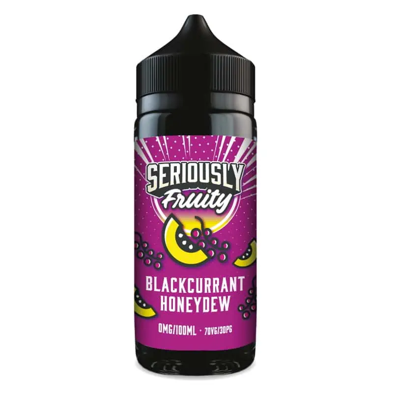 Blackcurrant Honeydew Seriously Fruity Shortfill 100ml