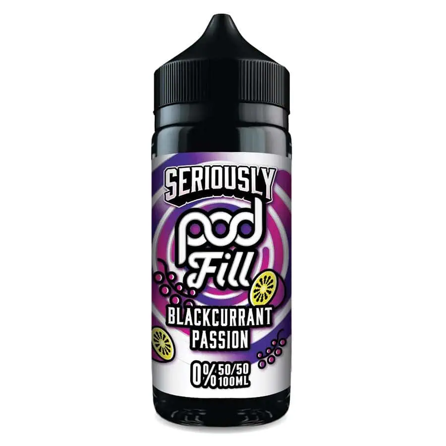 Blackcurrant Passion Seriously Pod Fill Shortfill 100ml