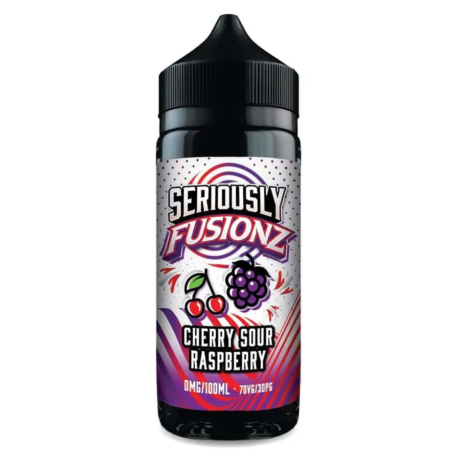 Cherry Sour Raspberry Seriously Fusionz Shortfill 100ml