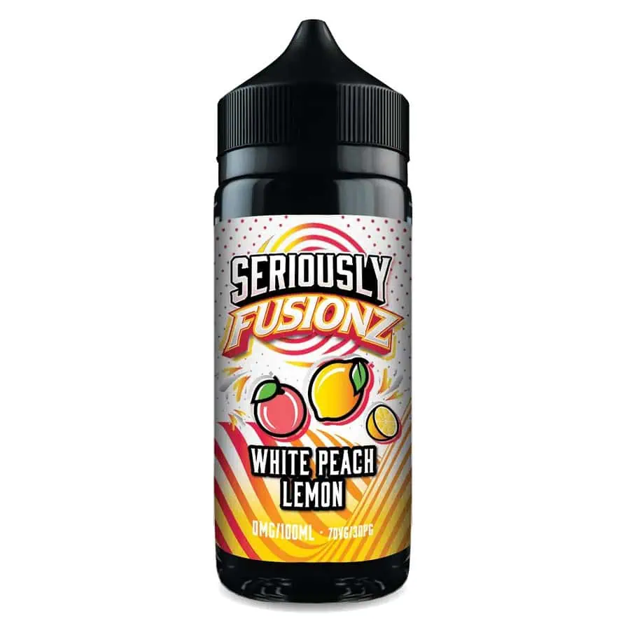 White Peach Lemon Seriously Fusionz Shortfill 100ml