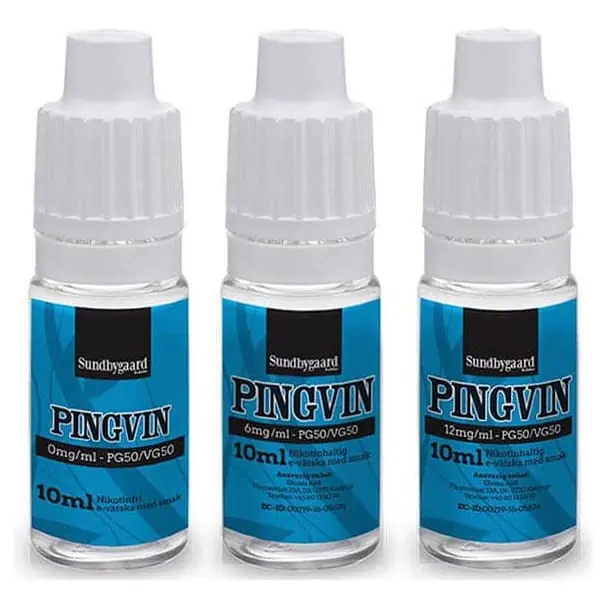 Pingvin Sundbygaard 10ml Bottles