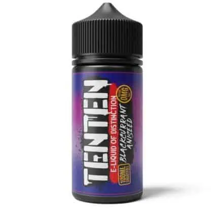Blackcurrant Aniseed Tenten Shortfill 100ml