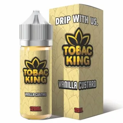 Vanilla Custard Tobac King Shortfill 100ml