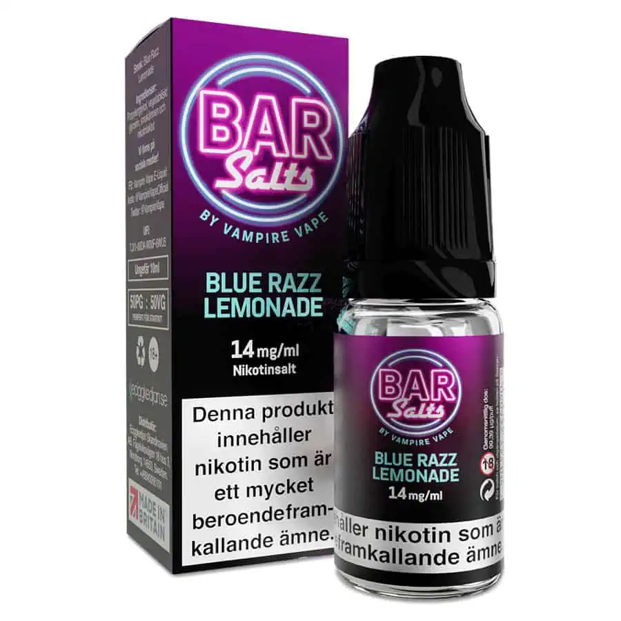 Blue Razz Lemonade Bar Salts 14mg 10ml