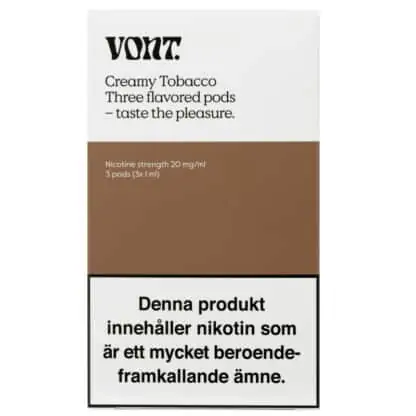 Vont Creamy Tobacco 3 Pods