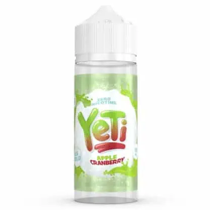 Apple Cranberry Yeti Ice Cold Shortfill 100ml