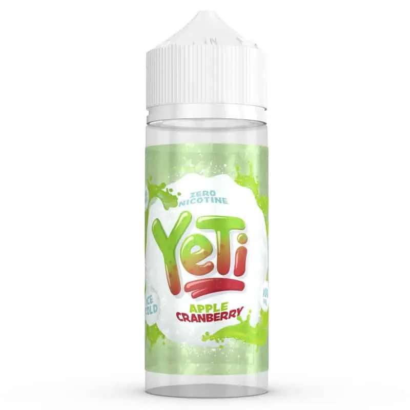 Apple Cranberry Yeti Ice Cold Shortfill 100ml