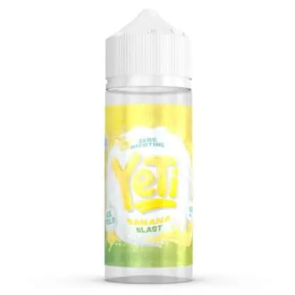 Banana Blast Yeti Ice Cold Shortfill 100ml