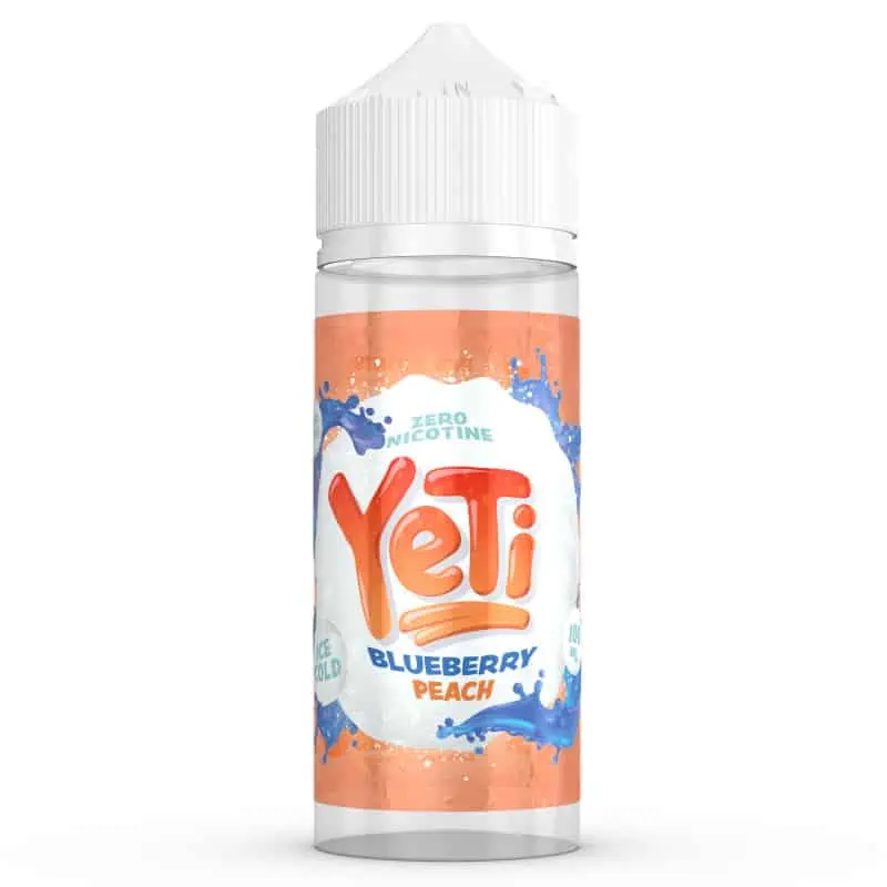 Blueberry Peach Yeti Ice Cold Shortfill 100ml