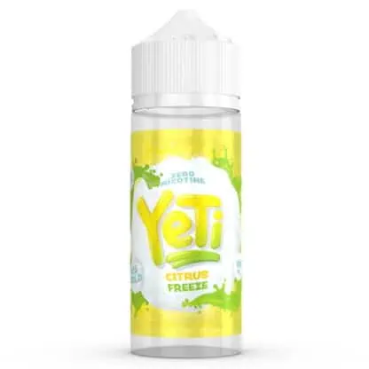 Citrus Freeze Yeti Ice Cold Shortfill 100ml