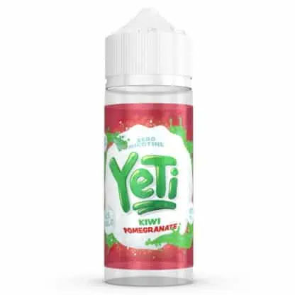 Kiwi Pomegranate Yeti Ice Cold Shortfill 100ml