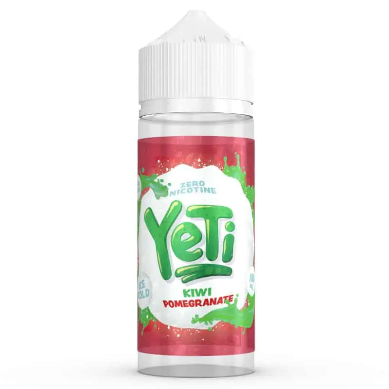 Kiwi Pomegranate Yeti Ice Cold Shortfill 100ml