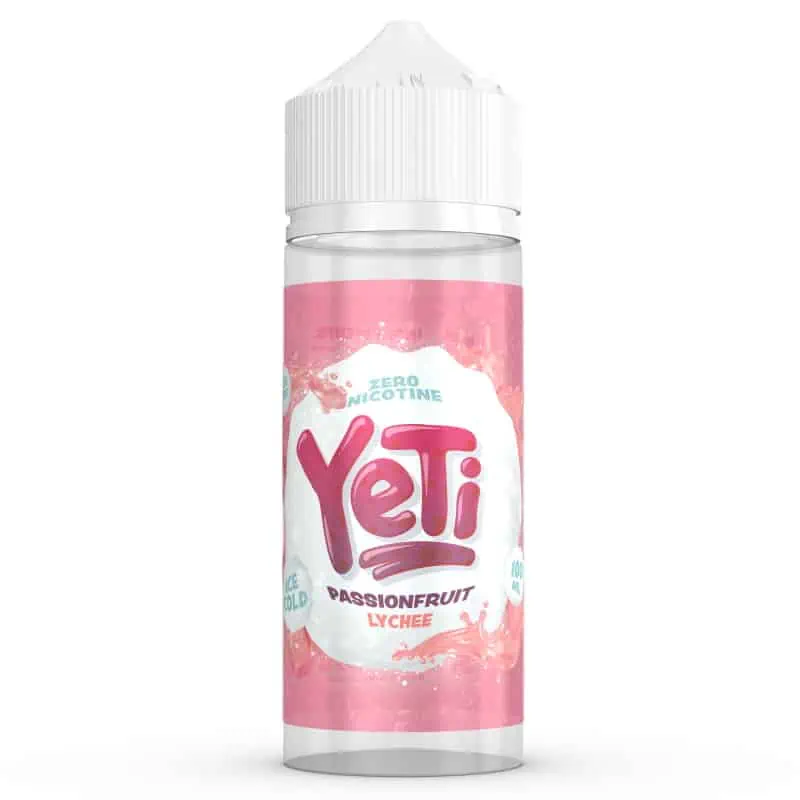 Passionfruit Lychee Yeti Ice Cold Shortfill 100ml