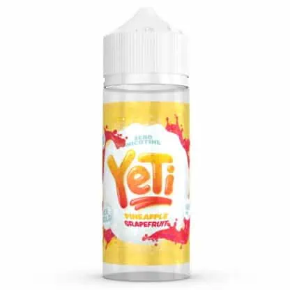 Pineapple Grapefruit Yeti Ice Cold Shortfill 100ml