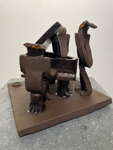 Duet met pianist ! © Anita Fleerackers Duet met pianist ! © Anita Fleerackers