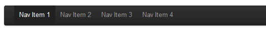 Nav component in Bootstrap