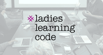 ladies learning code logo