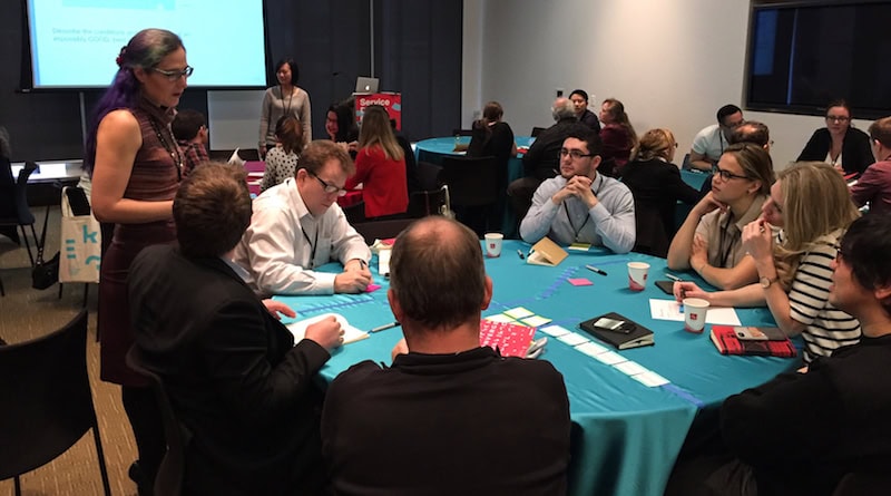 Great turnout at OpenRoad's “A Sampler of Service Design Methods” workshop