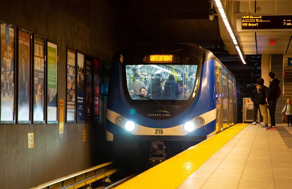 TransLink public transportation train underground