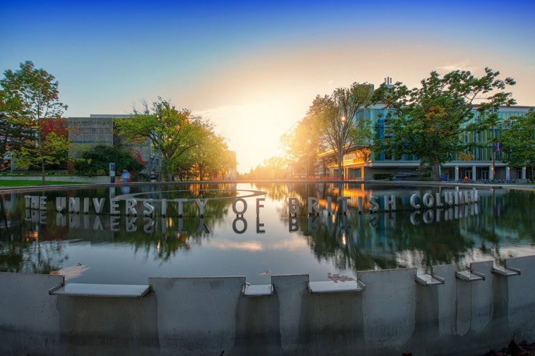 University of British Columbia UBC Campus