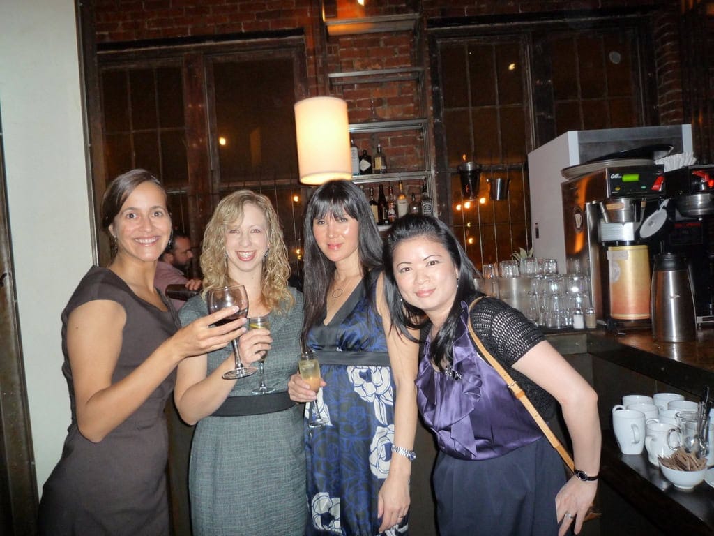 Photo of four female staff members 