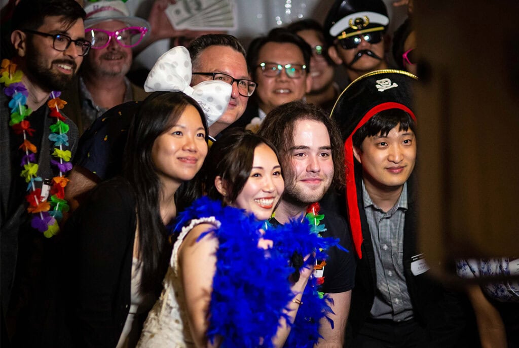 Group photo of several staff from OXD and ThoughtFarmer