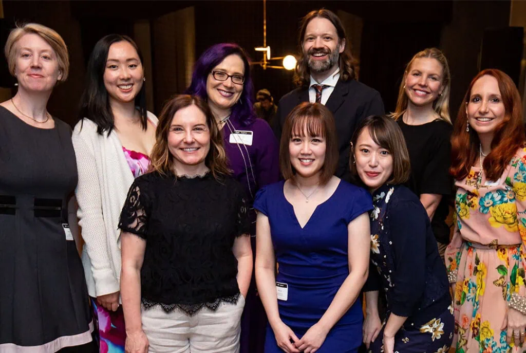 Group photo of the UX team at OXD