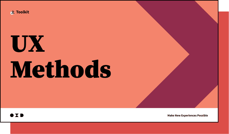 Resources UX Methods Toolkit