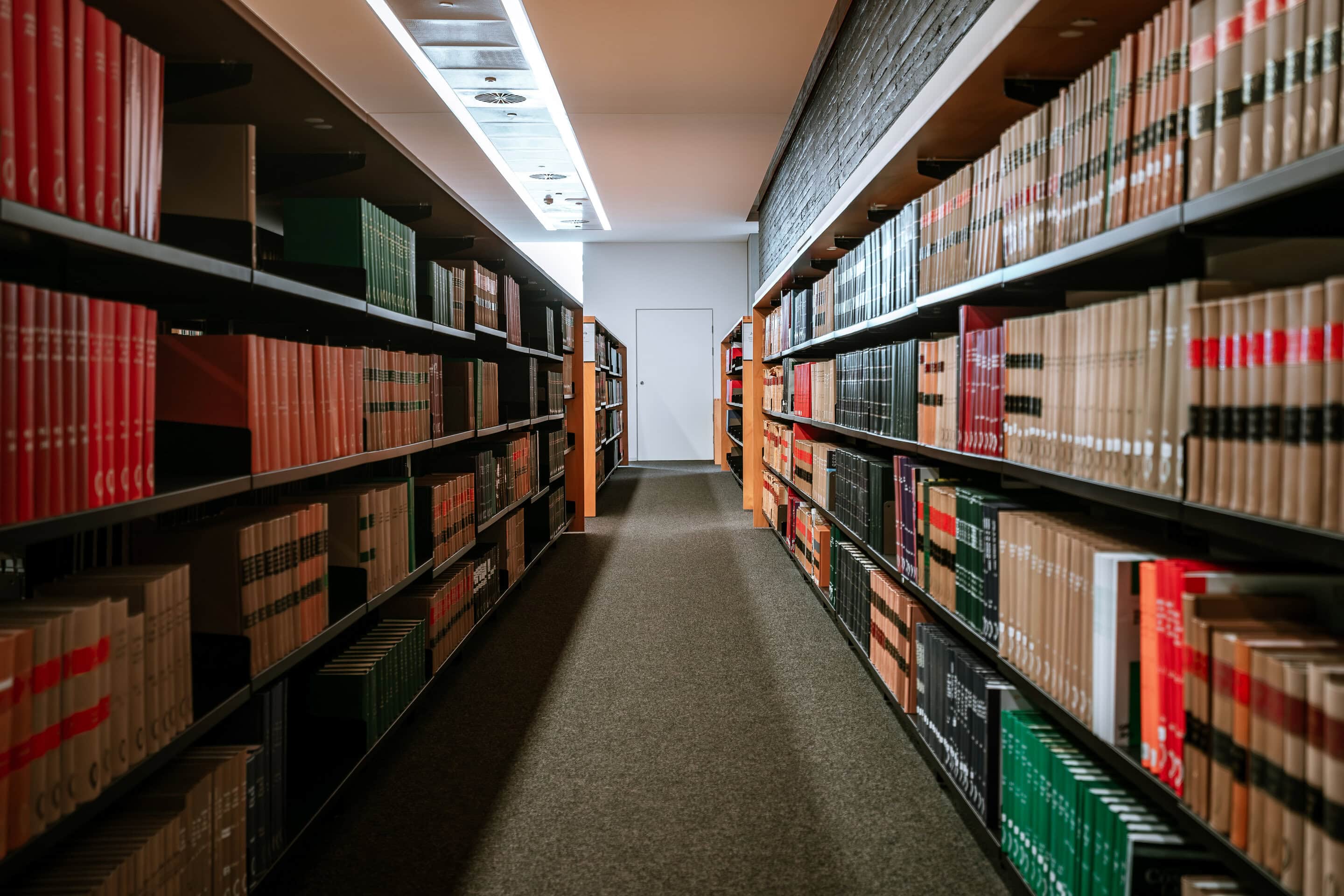 Book Isle In A Law Book Library for the concept of AI and Access to Justice
