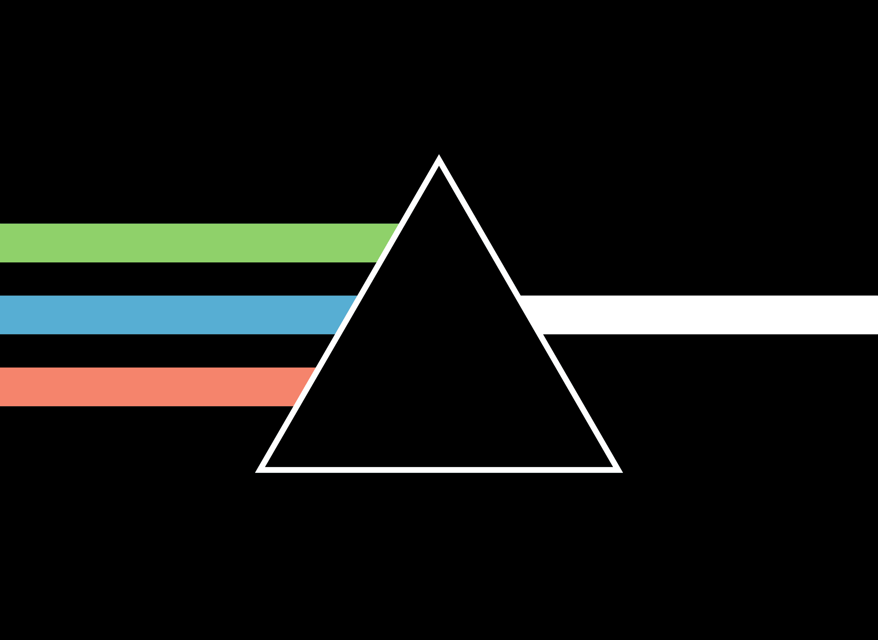 A visual metaphor for service design: Separate colored bands representing Desirability, Feasibility, and Viability enter a prism and combine to form a single white beam, illustrating how these factors work together to bring a service to life.